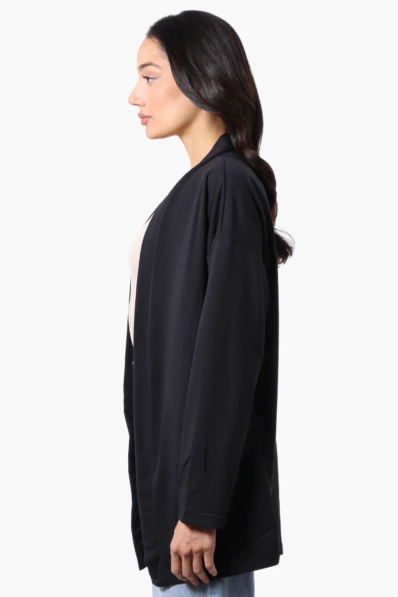 Runaway Bay Sport Long Sleeve Wrap Cardigan - Navy - Image 2