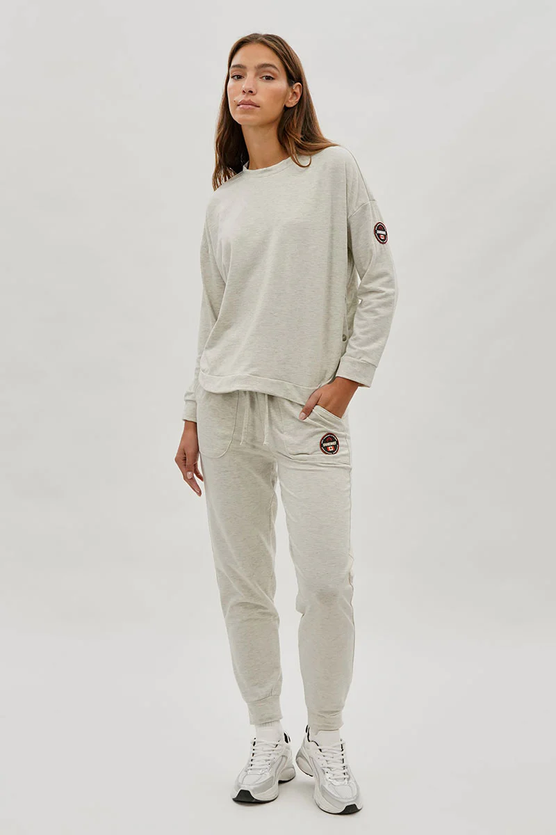 Fahrenheit Drawstring Sweatpants - Cream - Image 5