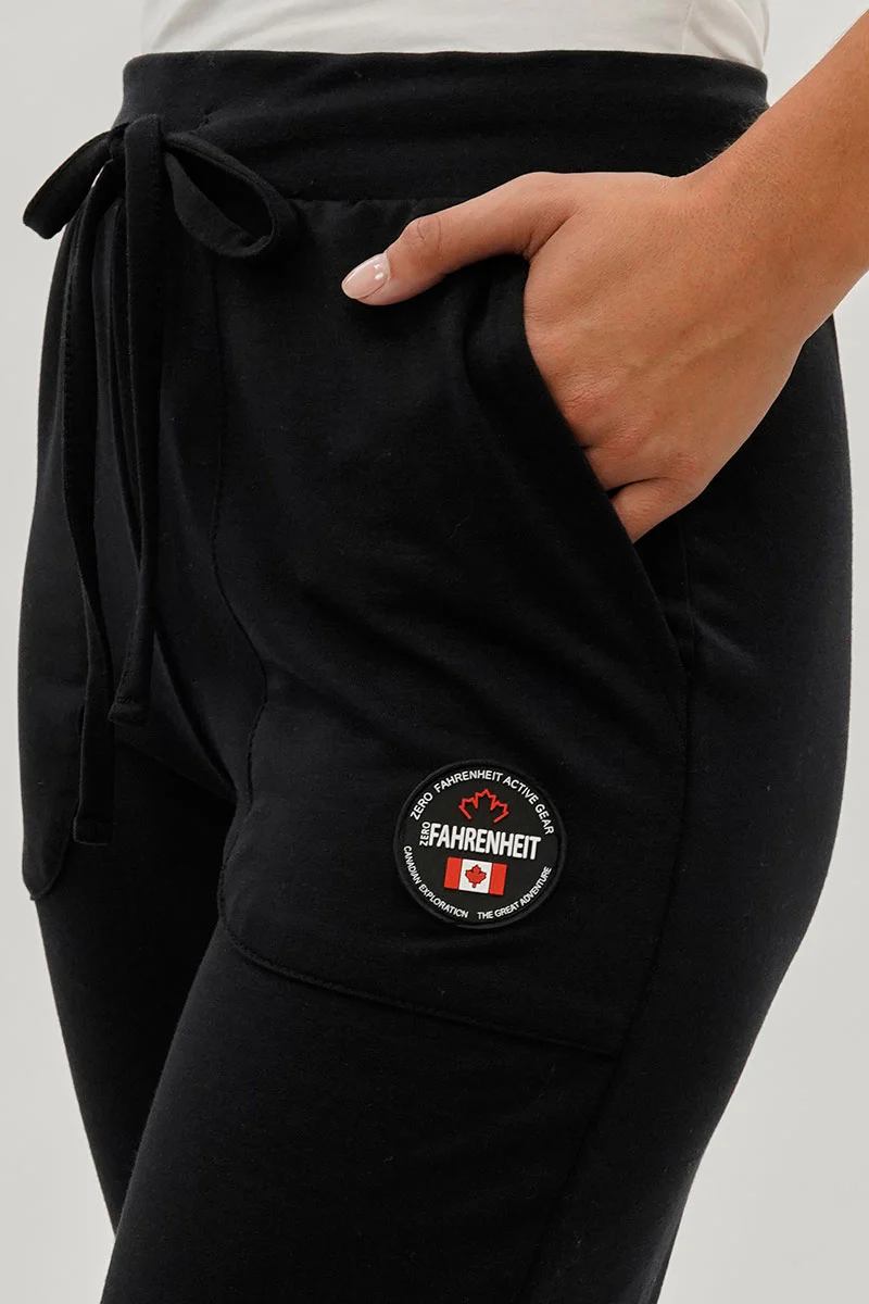 Fahrenheit Drawstring Sweatpants - Black - Image 4