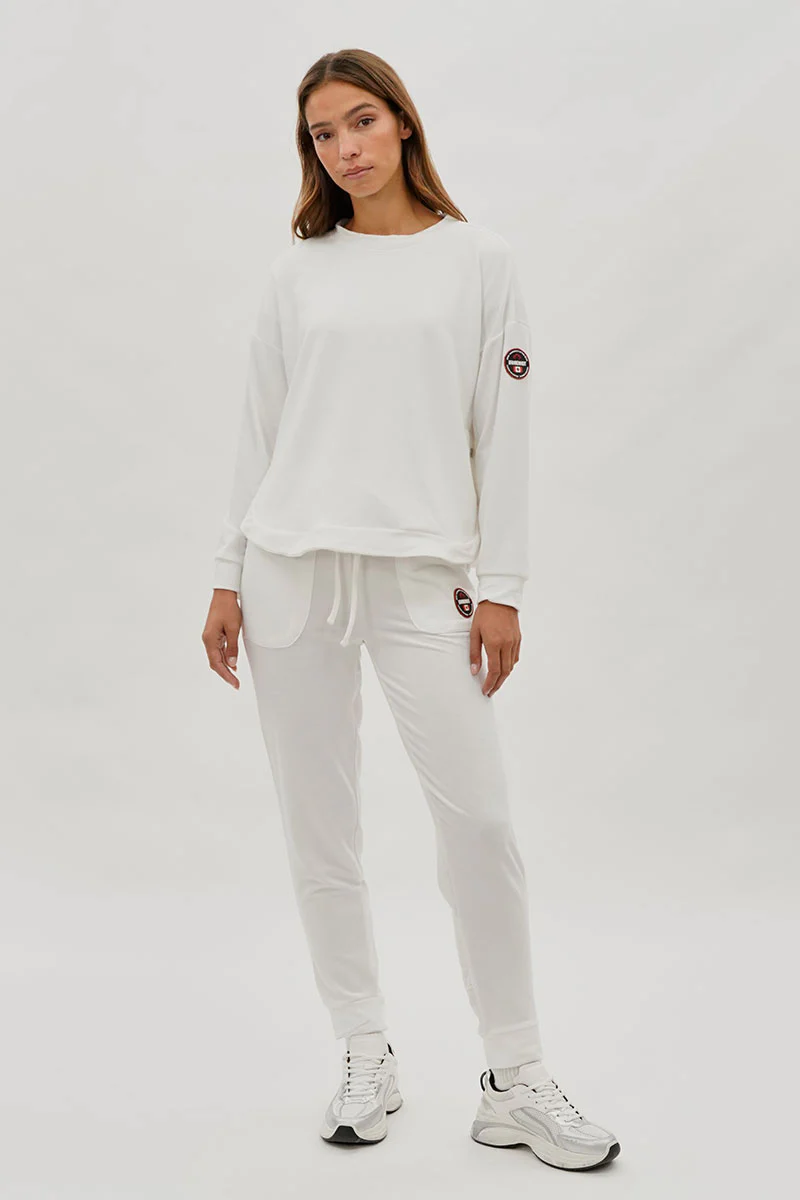 Fahrenheit Drawstring Sweatpants - White - Image 5