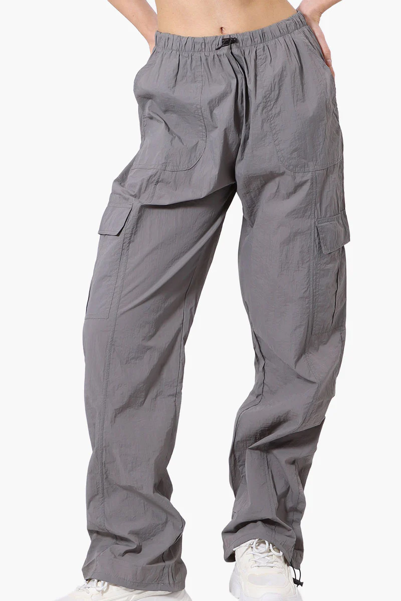 Urbanology Parachute Cargo Pants - Grey