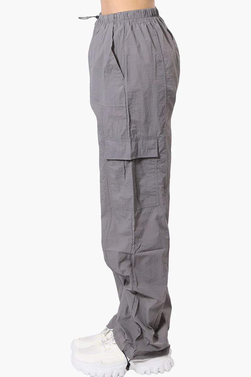 Urbanology Parachute Cargo Pants - Grey - Image 2