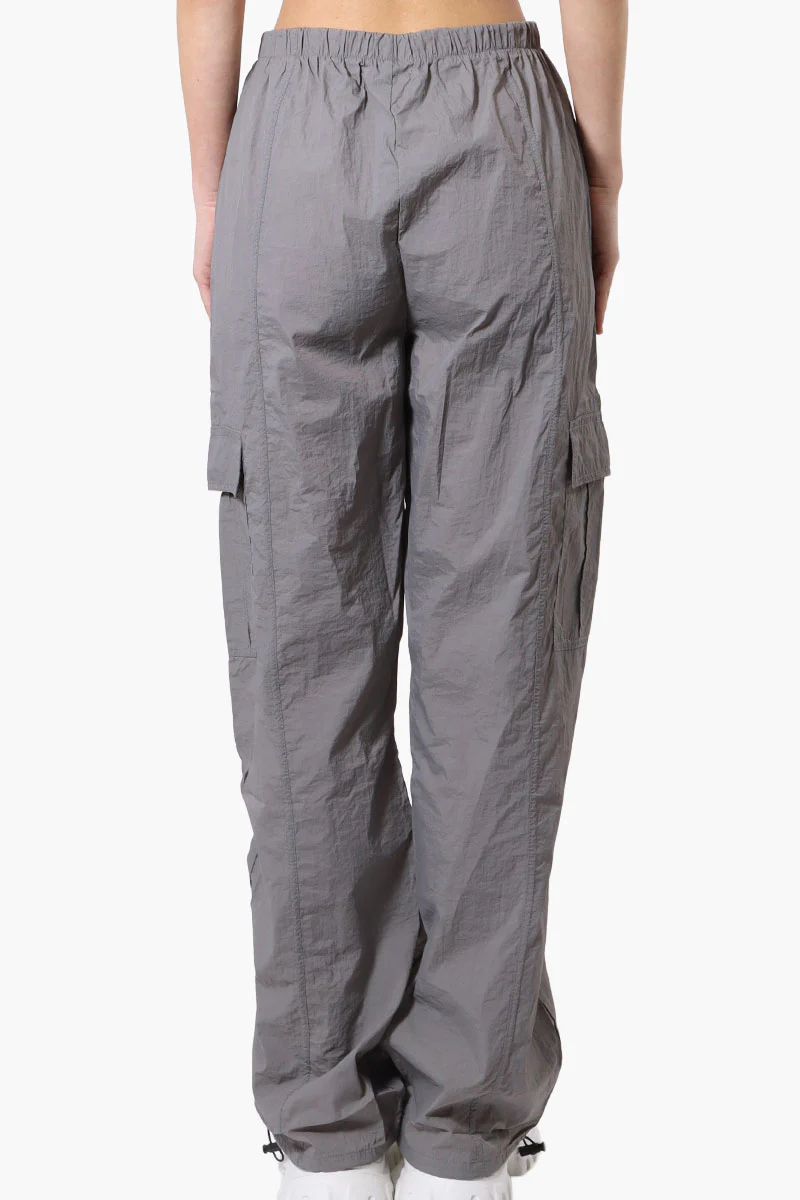 Urbanology Parachute Cargo Pants - Grey - Image 3