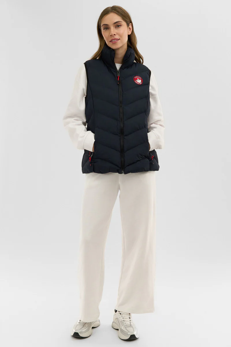 Canada Weather Gear Chevron Bubble Vest - Navy - Image 5