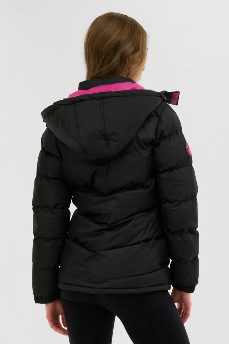 Canada Weather Gear Chevron Bubble Bomber Jacket - Black - Image 3