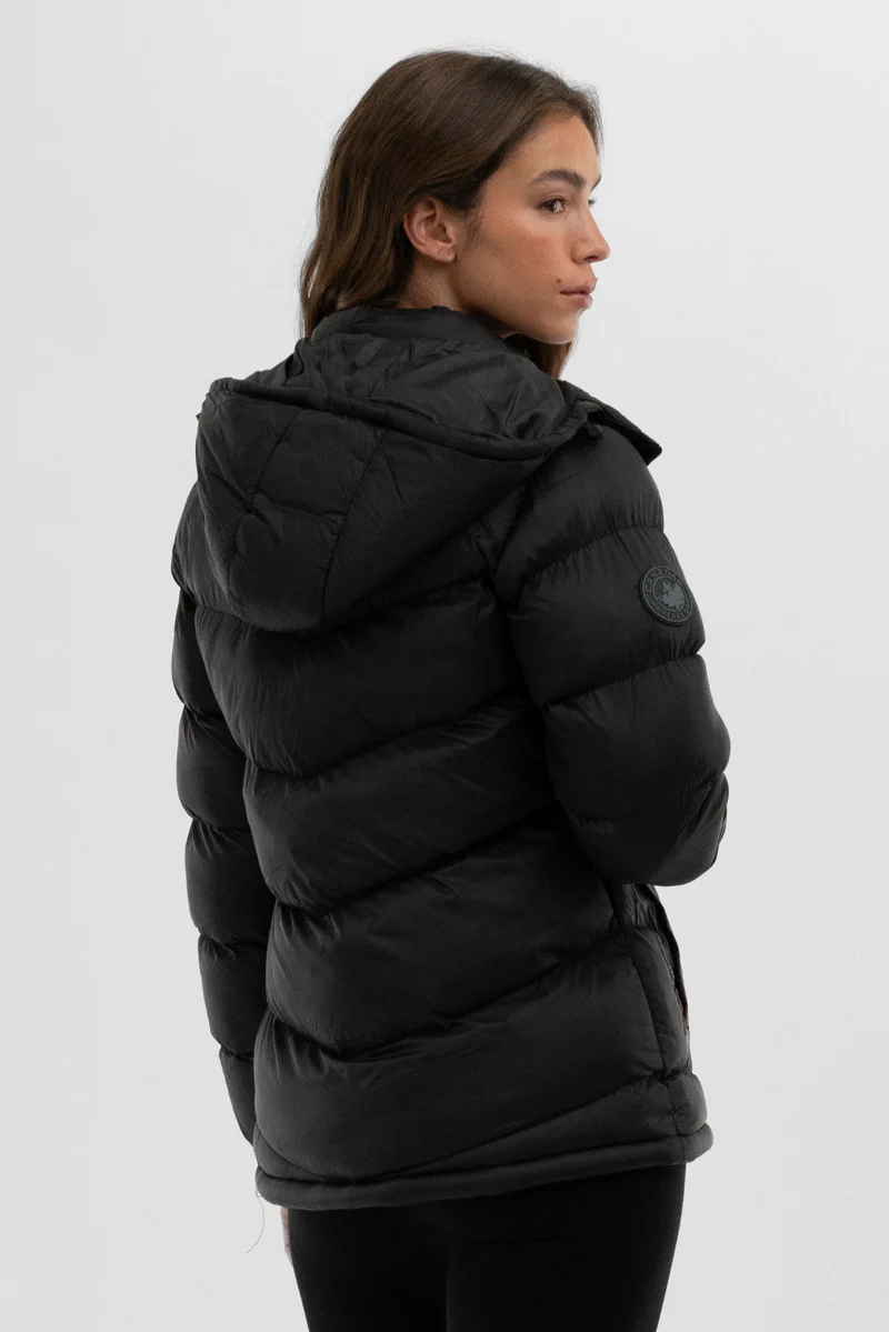 Canada Weather Gear Chevron Bomber Jacket - Black - Image 3