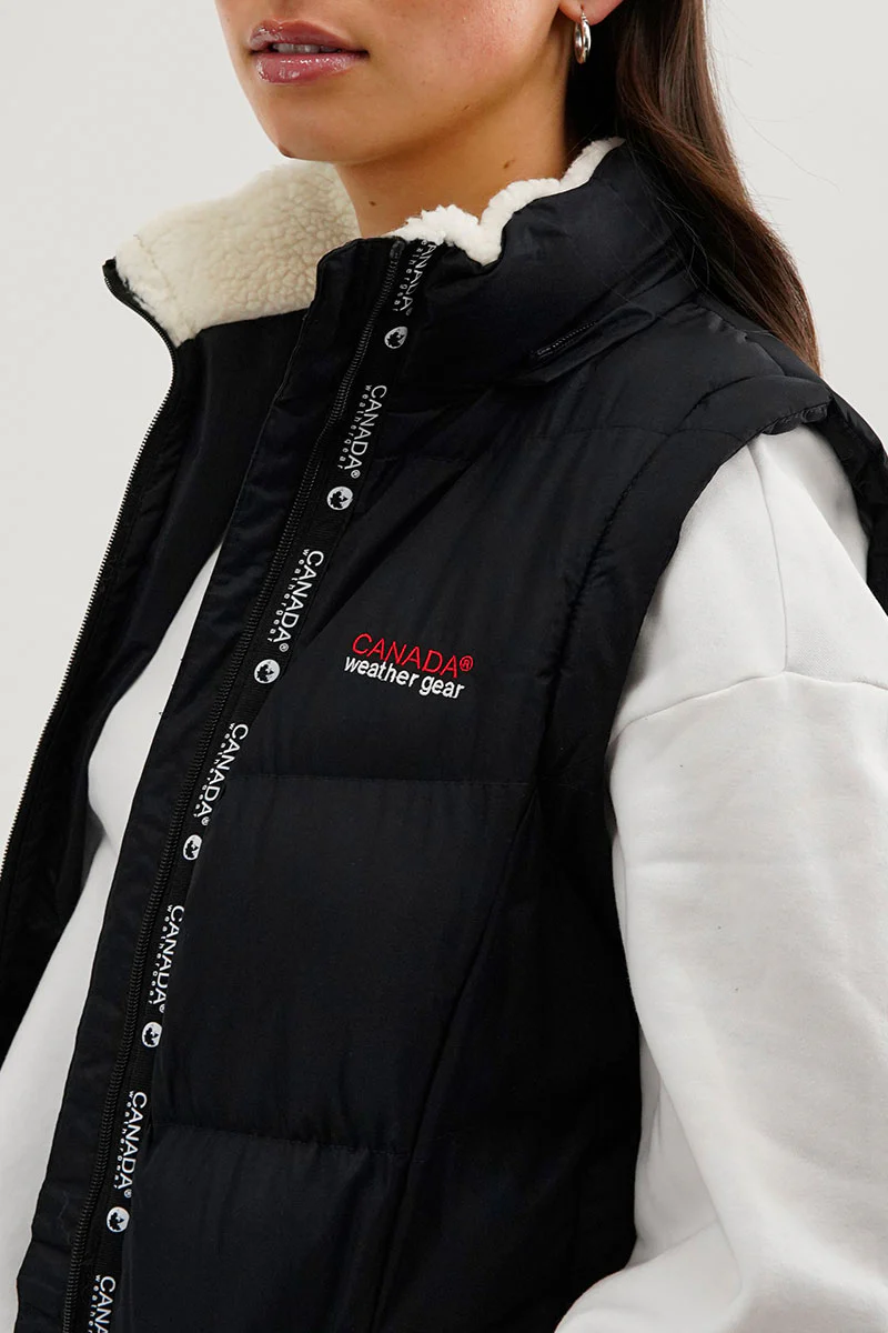 Canada Weather Gear Zip Off Sleeve Parka Jacket - Navy - Image 4