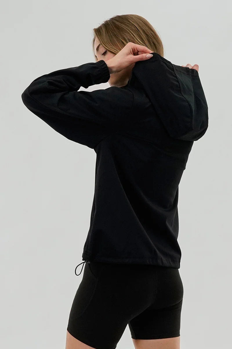 Canada Weather Gear Hooded Utility Lightweight Jacket - Black - Image 3