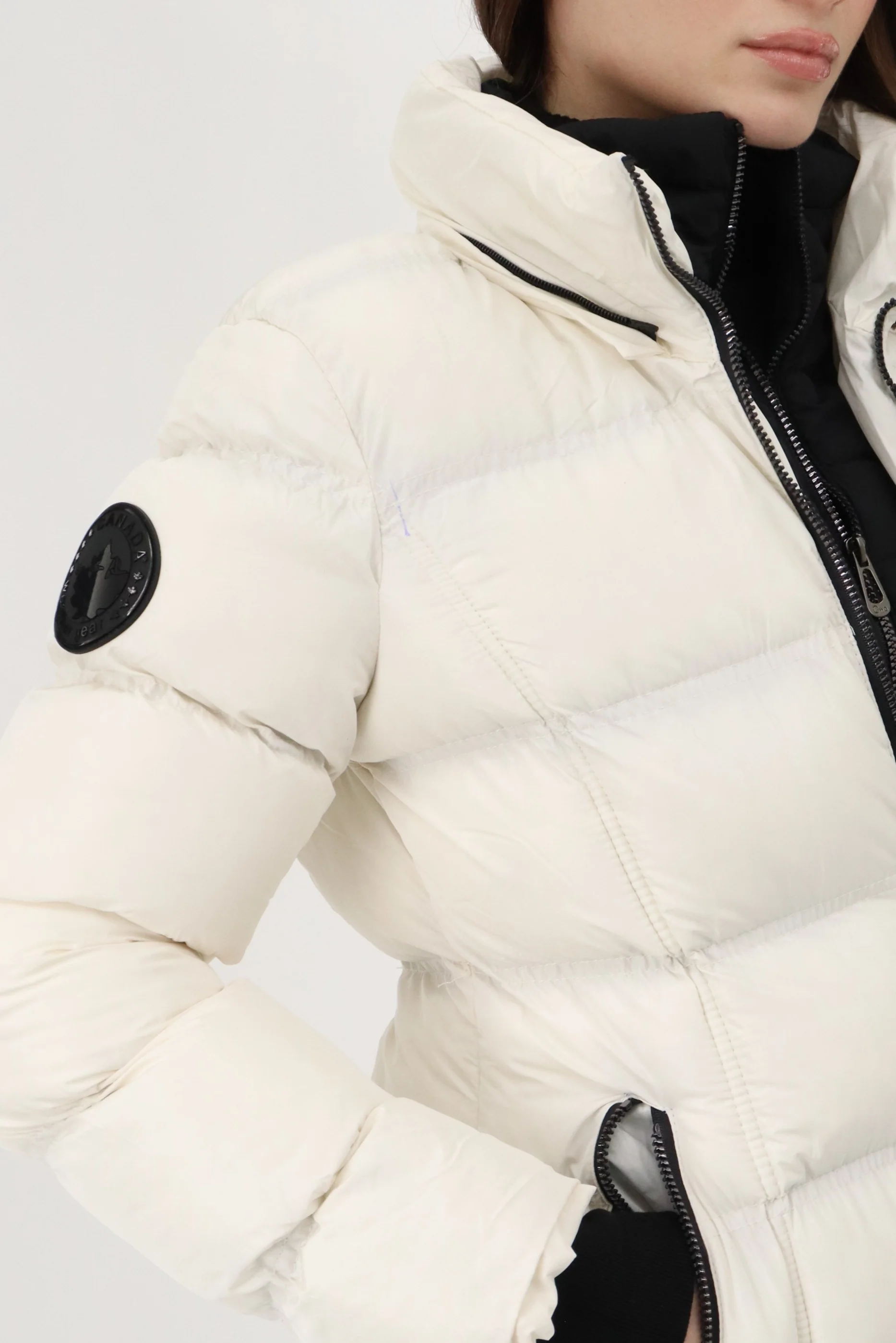 Canada Weather Gear Double Zip Parka Jacket - White - Image 4