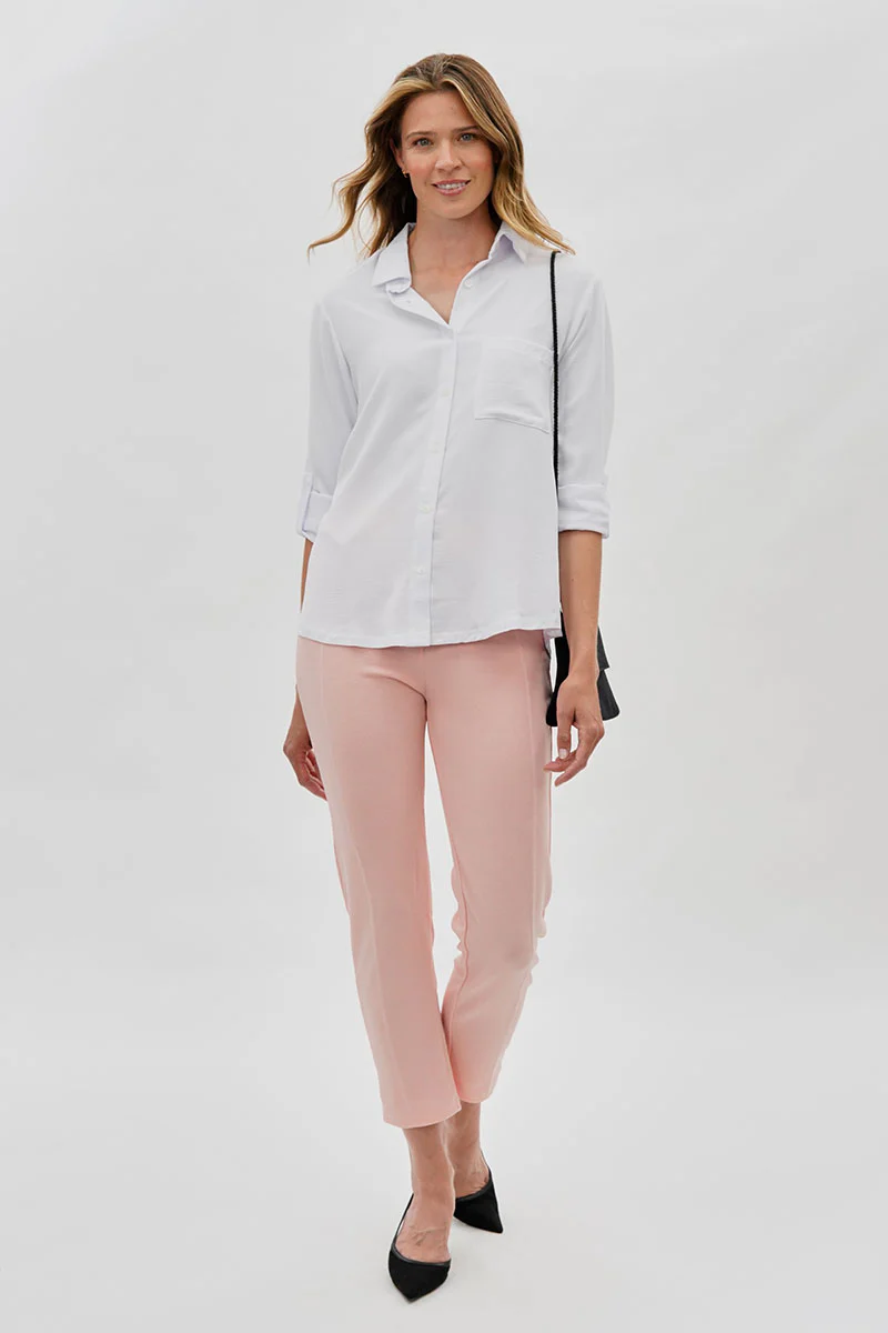 Stylexchange Vintage Classic Button Down Shirt - White - Image 5