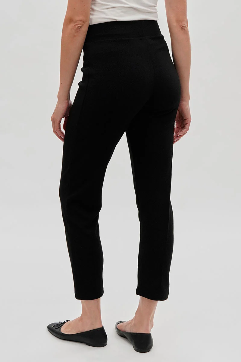 Majora High Waisted Ankle Pants - Black - Image 3