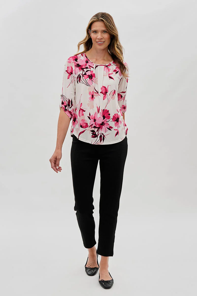 Majora High Waisted Ankle Pants - Black - Image 5