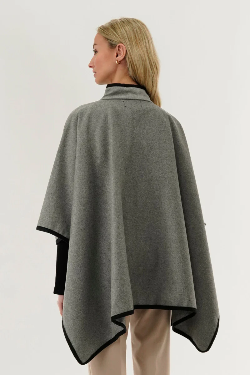 Canada Weather Gear Basic Poncho - Grey - Image 3