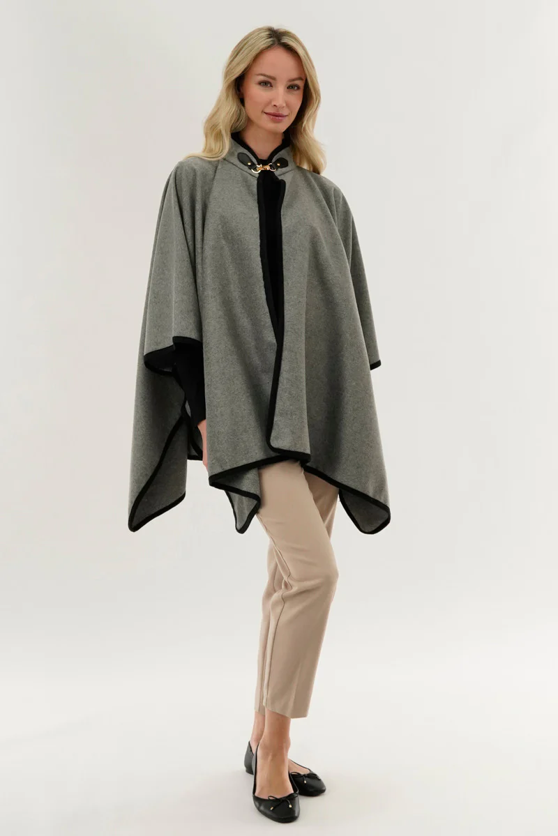 Canada Weather Gear Basic Poncho - Grey - Image 5