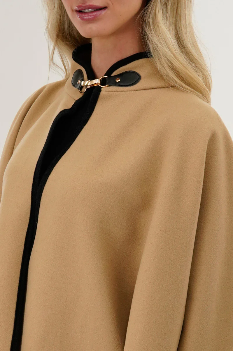 Canada Weather Gear Basic Poncho - Cream - Image 4