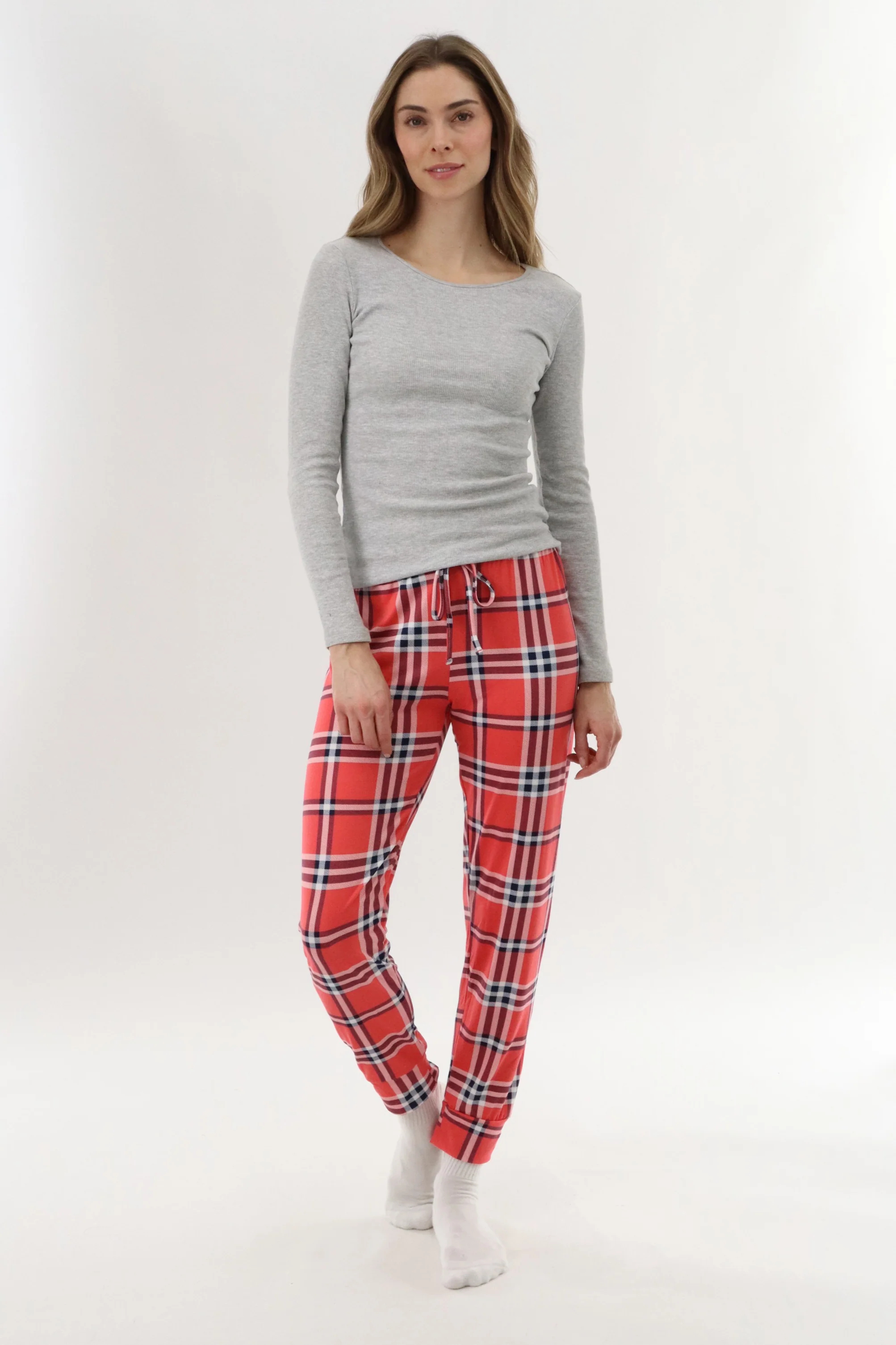 Canada Weather Gear Jogger Pajama Pants - Peach - Image 5