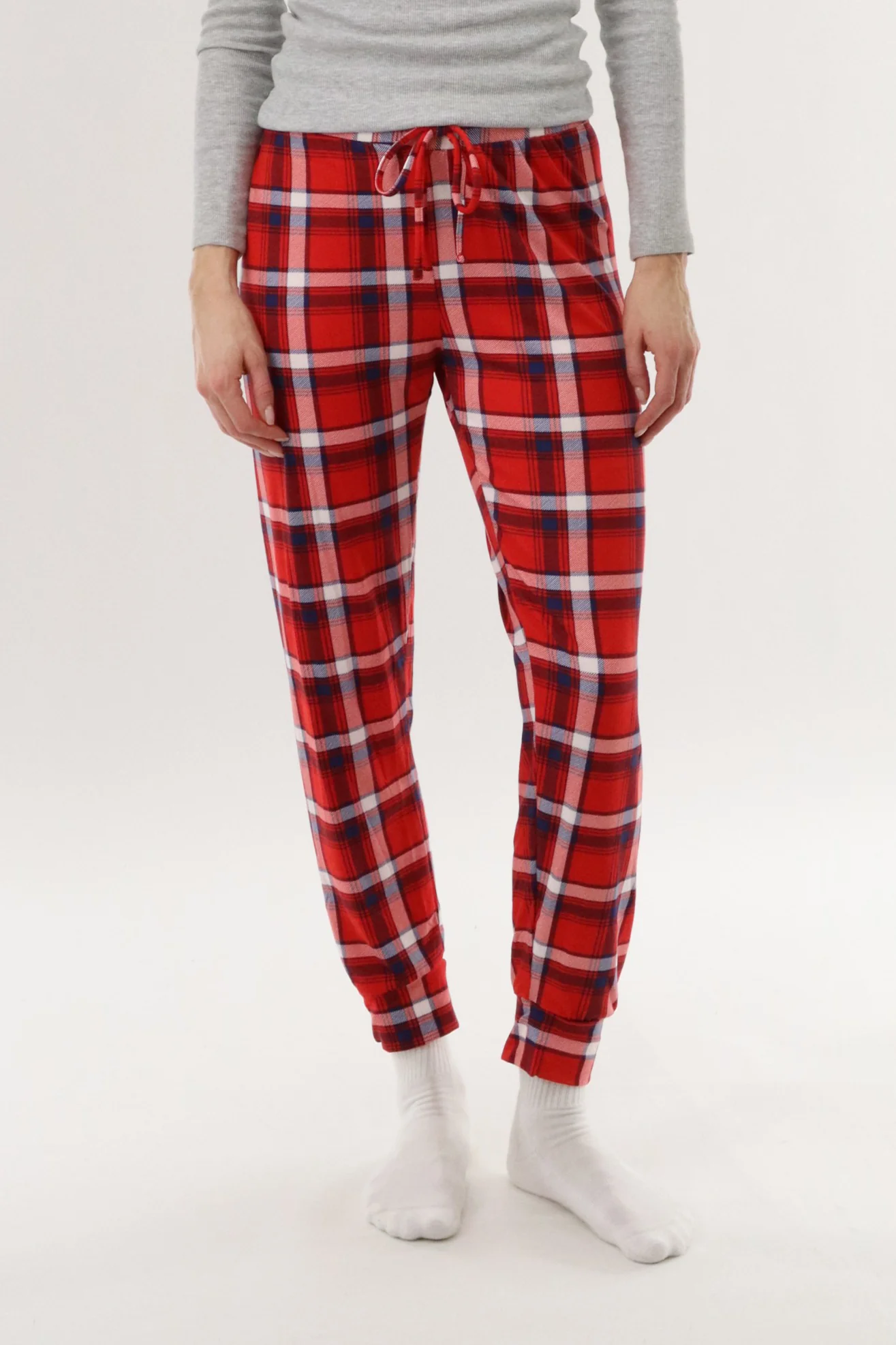 Canada Weather Gear Jogger Pajama Pants - Red