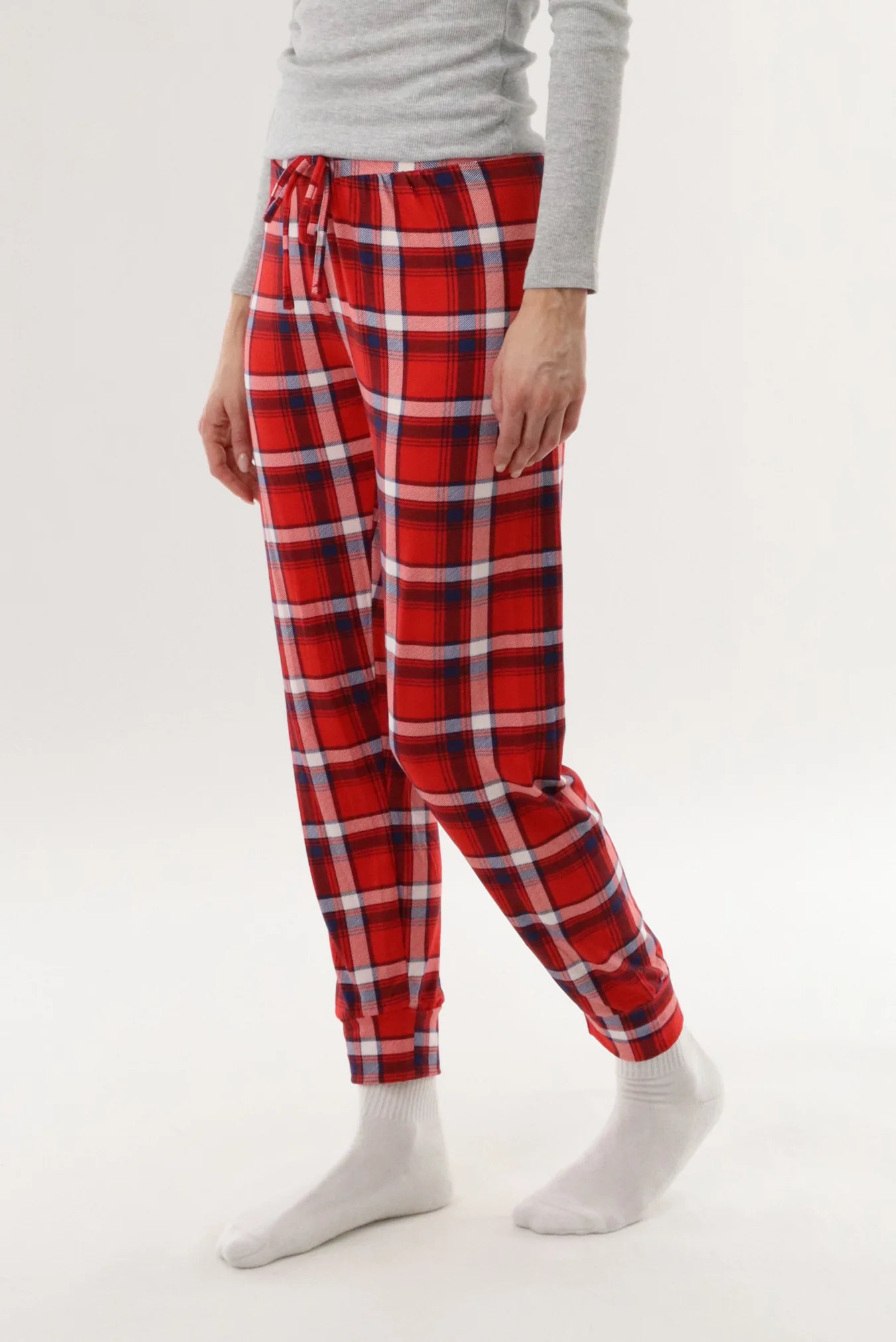 Canada Weather Gear Jogger Pajama Pants - Red - Image 2