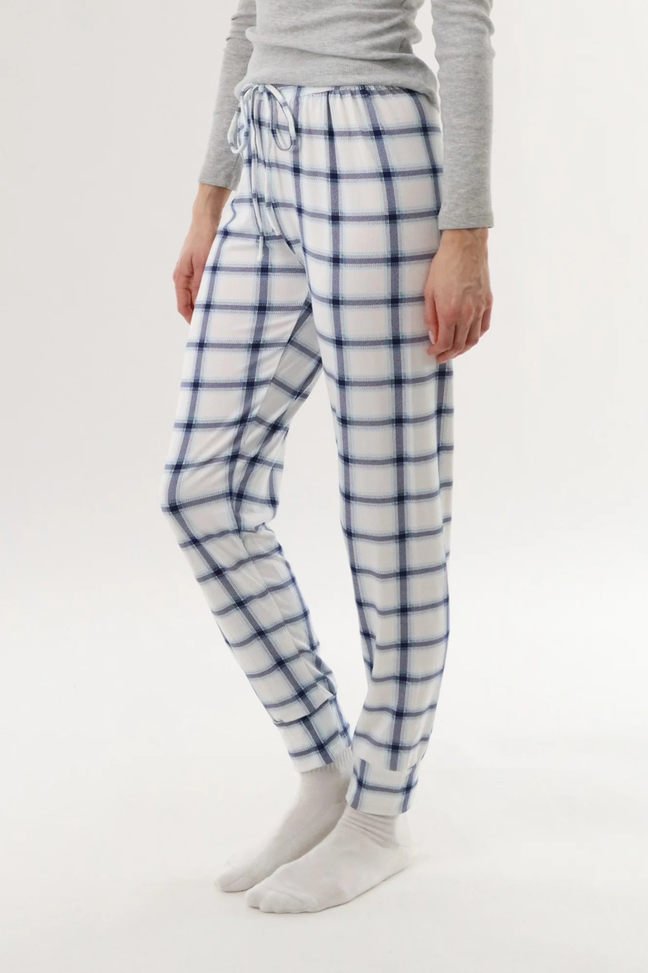 Canada Weather Gear Jogger Pajama Pants - White - Image 2