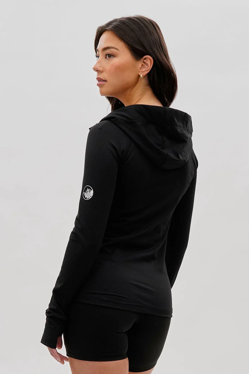 Canada Weather Gear Zip Up Yoga Lightweight Jacket - Black - Image 3