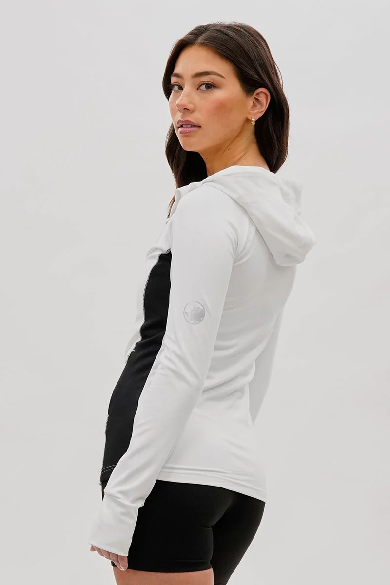 Canada Weather Gear Zip Up Yoga Lightweight Jacket - White - Image 3