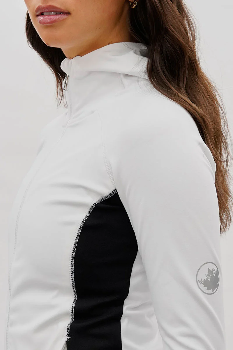 Canada Weather Gear Zip Up Yoga Lightweight Jacket - White - Image 4