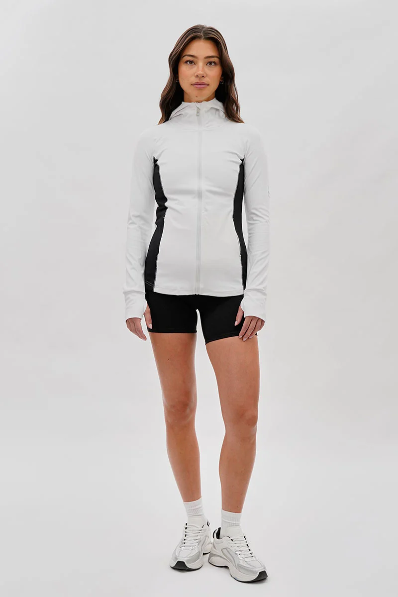 Canada Weather Gear Zip Up Yoga Lightweight Jacket - White - Image 5