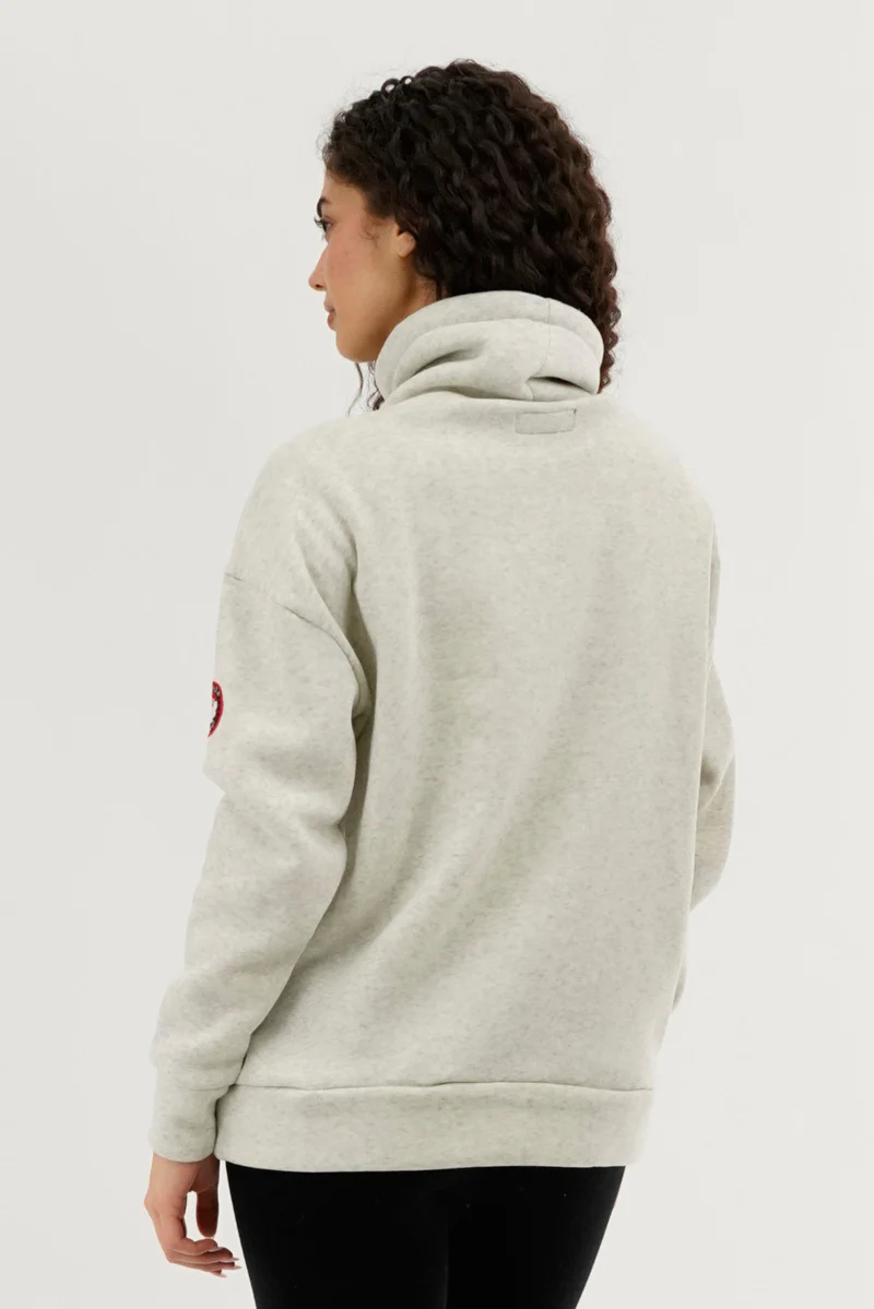Canada Weather Gear Cowl Neck Sweatshirt - Cream - Image 3