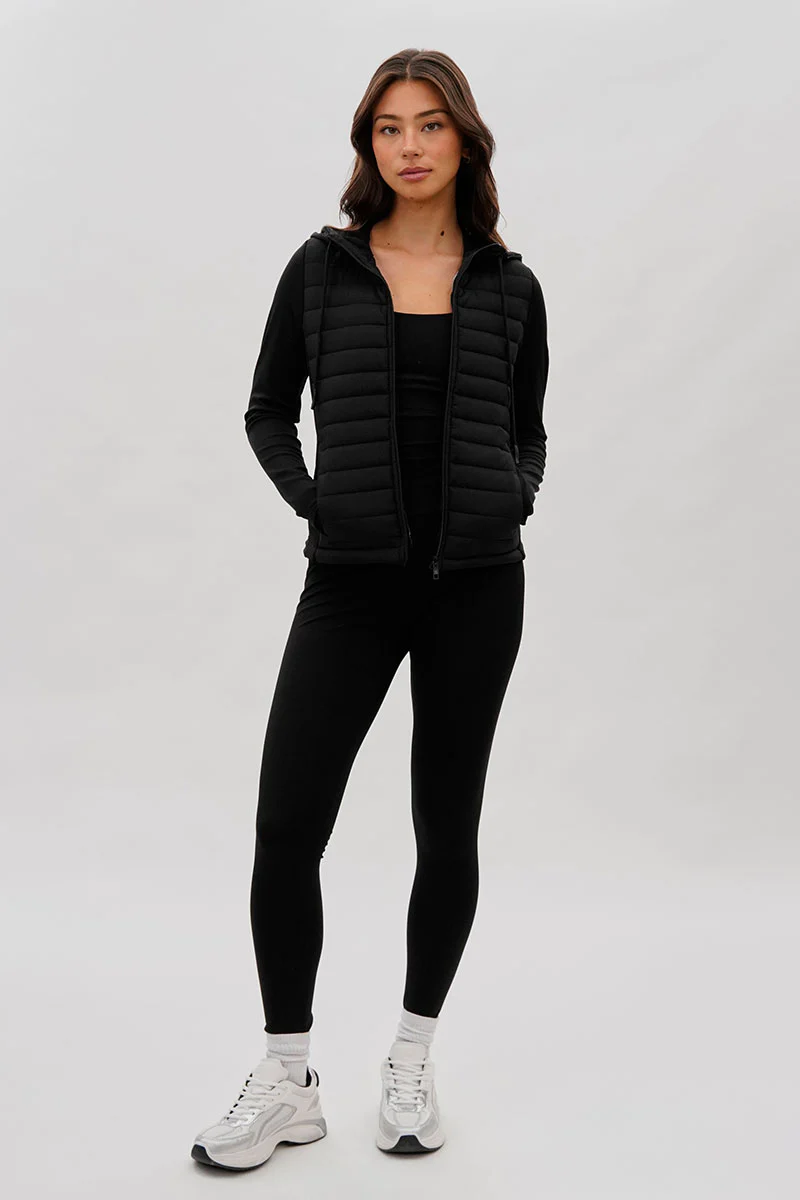 Super Triple Goose High Waisted Active Leggins - Black - Image 5