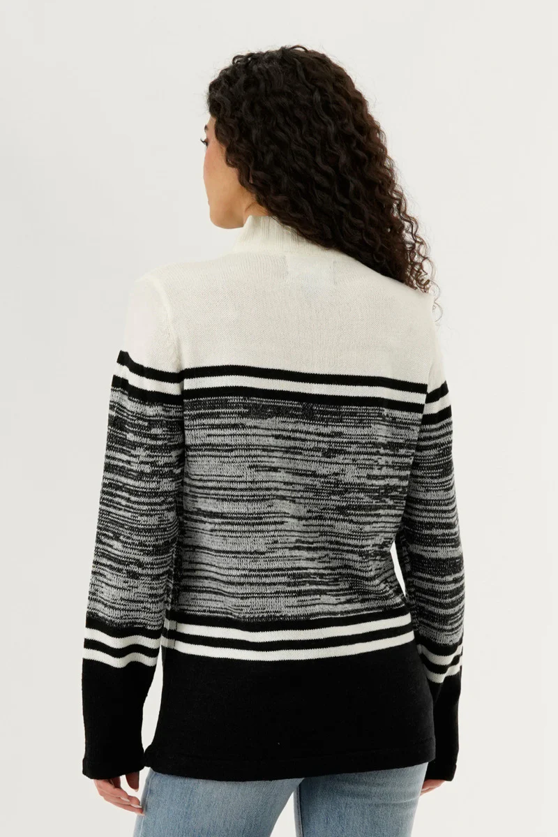 Canada Weather Gear Half Zip Pullover Sweater - Black - Image 3
