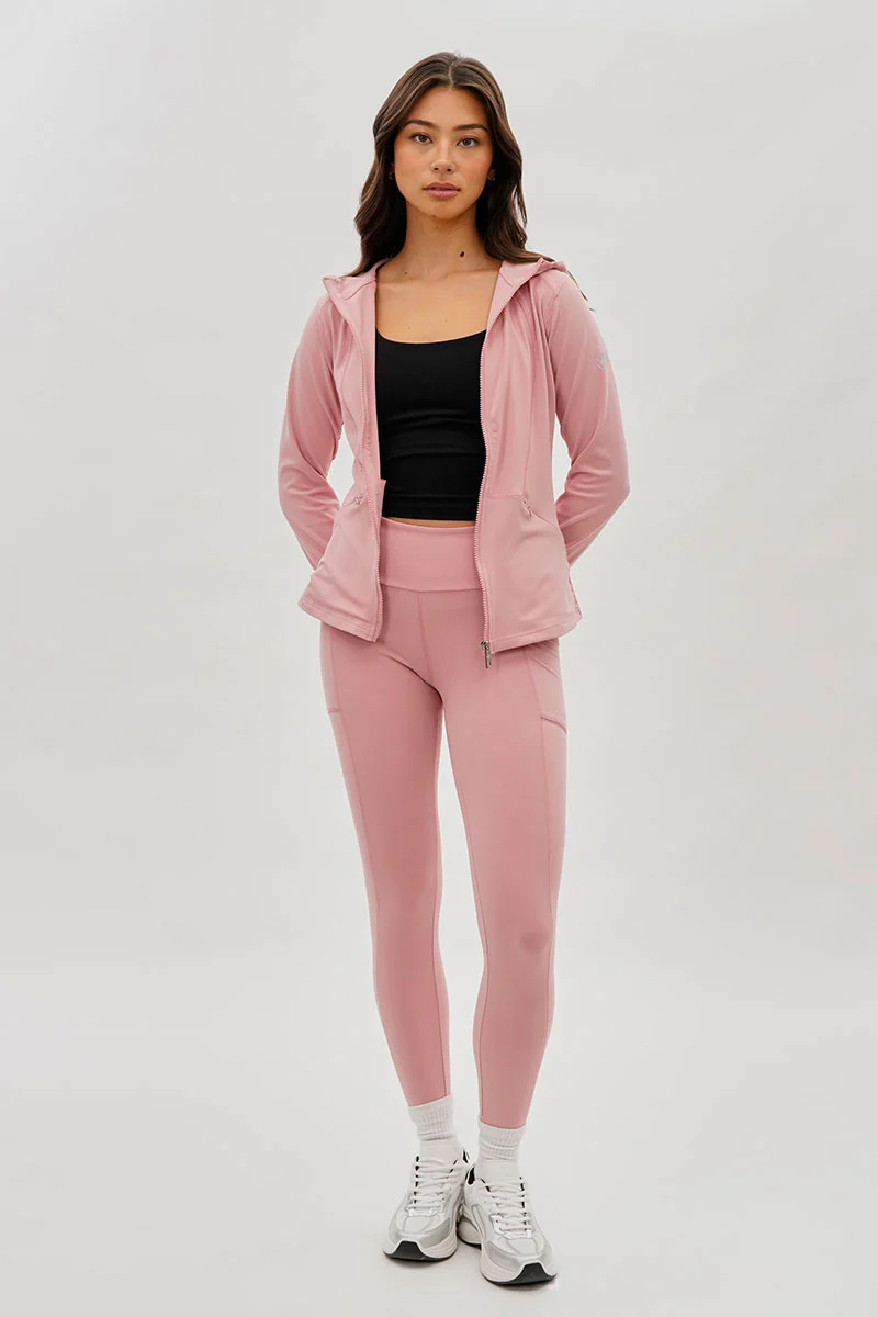Canada Weather Gear High Waisted Yoga Leggings - Pink - Image 5