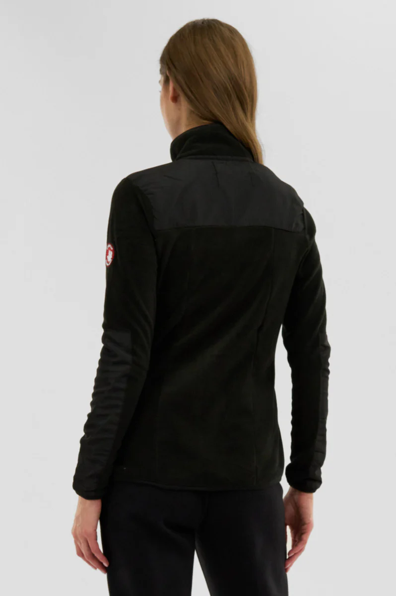 Canada Weather Gear Fleece Lightweight Jacket - Black - Image 3