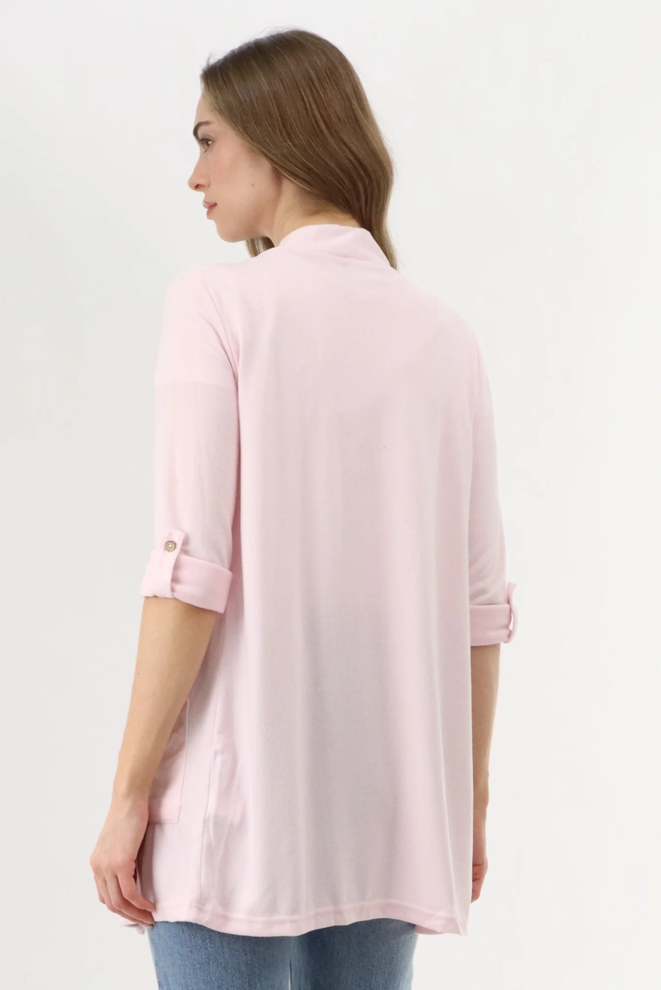 International INC Company Mid Length Cardigan - Pink - Image 3