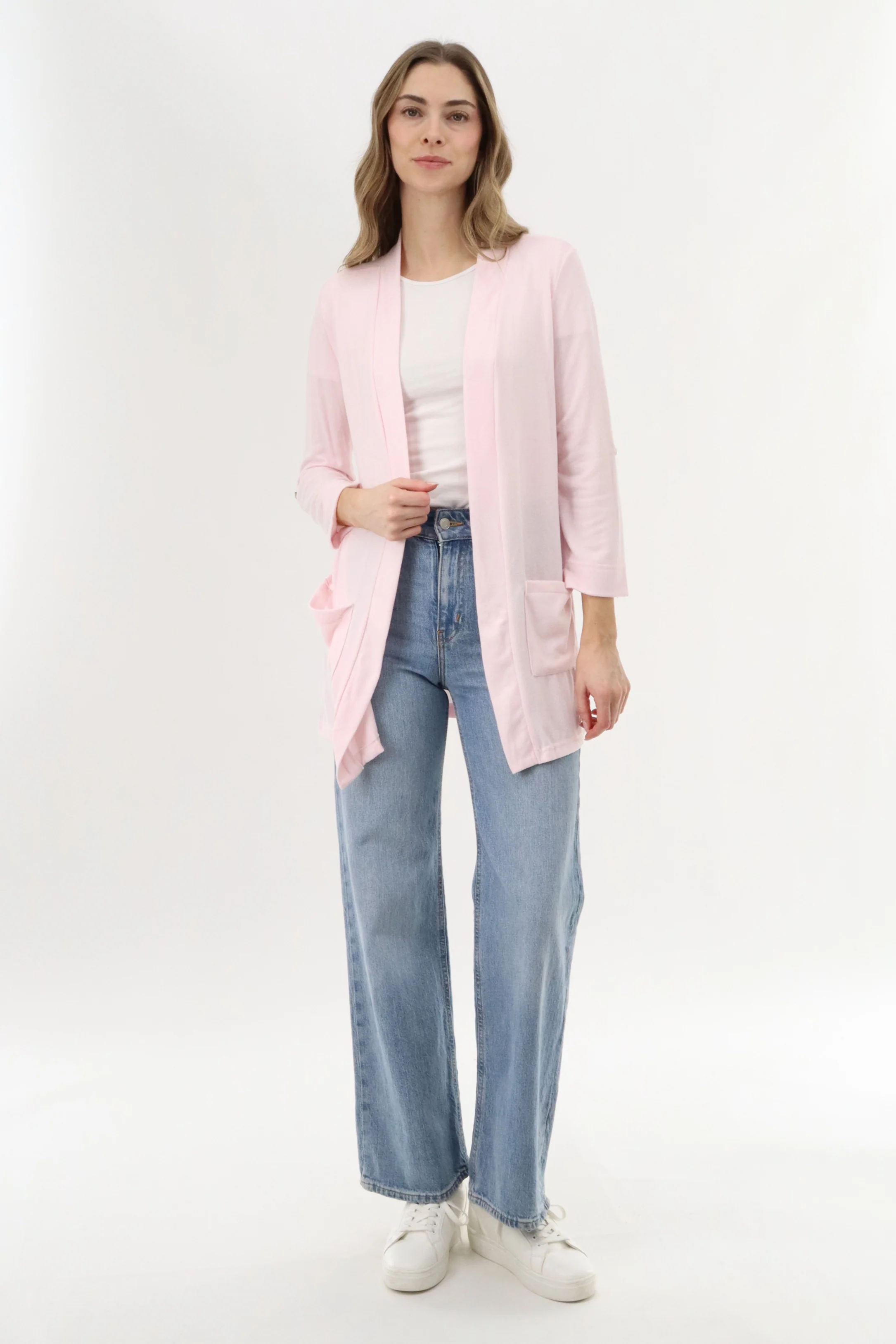 International INC Company Mid Length Cardigan - Pink - Image 5