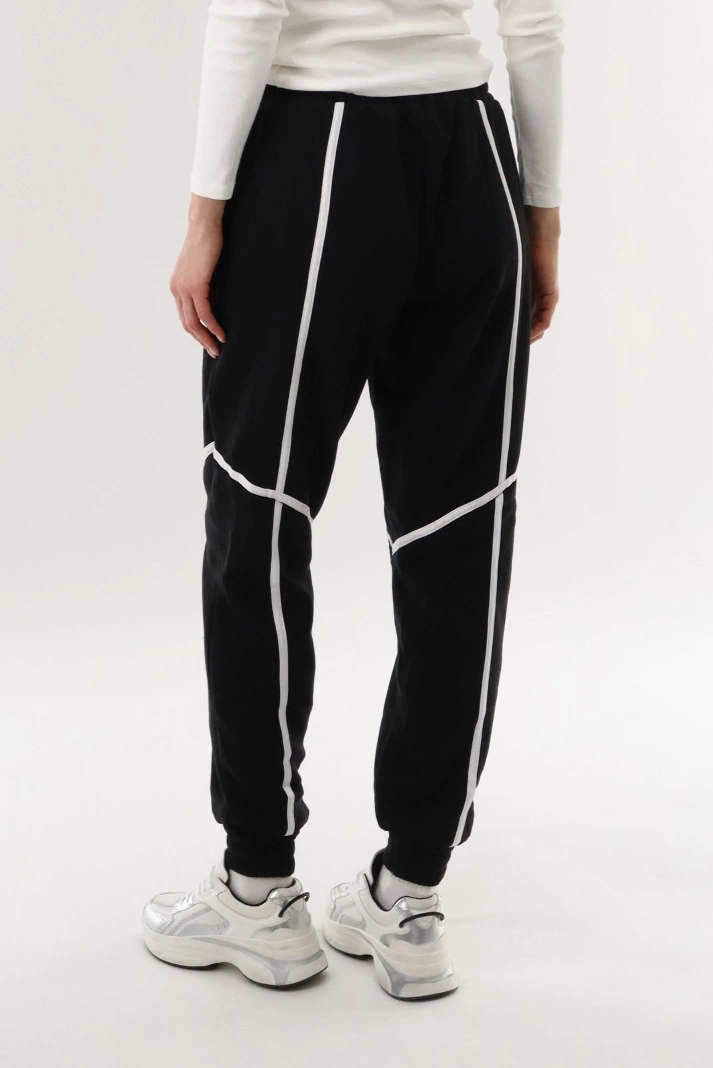 New Look Fleece Joggers - Black - Image 3