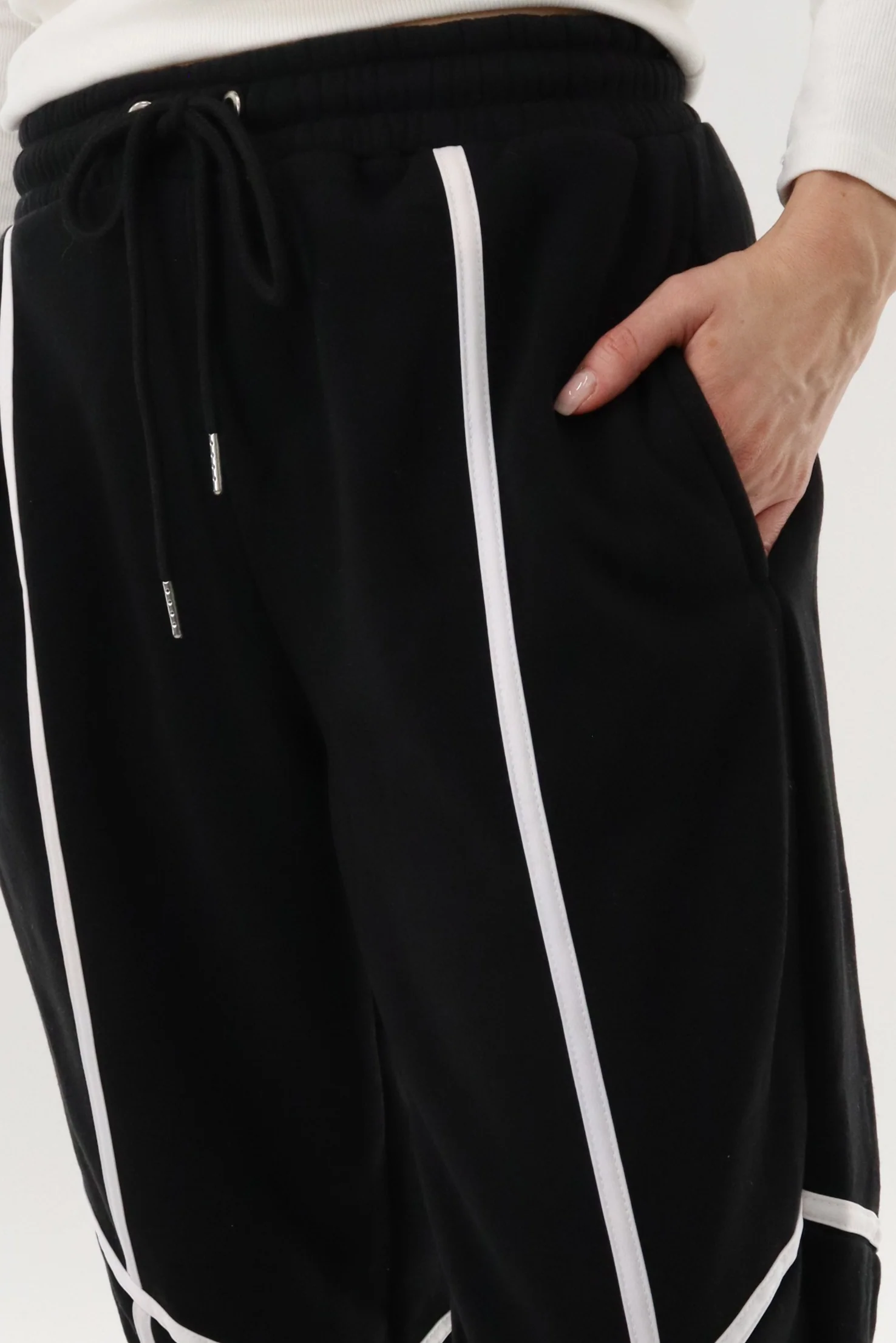 New Look Fleece Joggers - Black - Image 4
