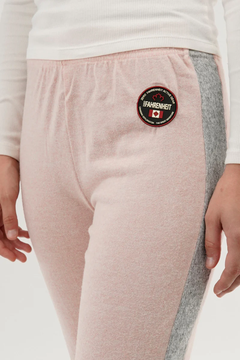 Fahrenheit Side Stripe Joggers - Pink - Image 4