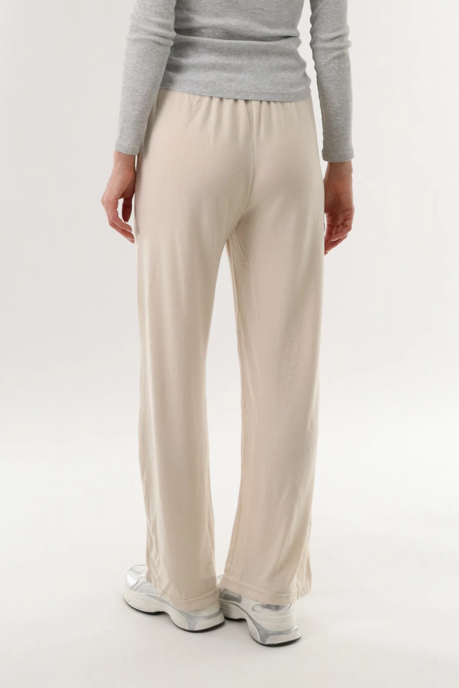 International INC Company Wide Leg Sweatpants - Cream - Image 3