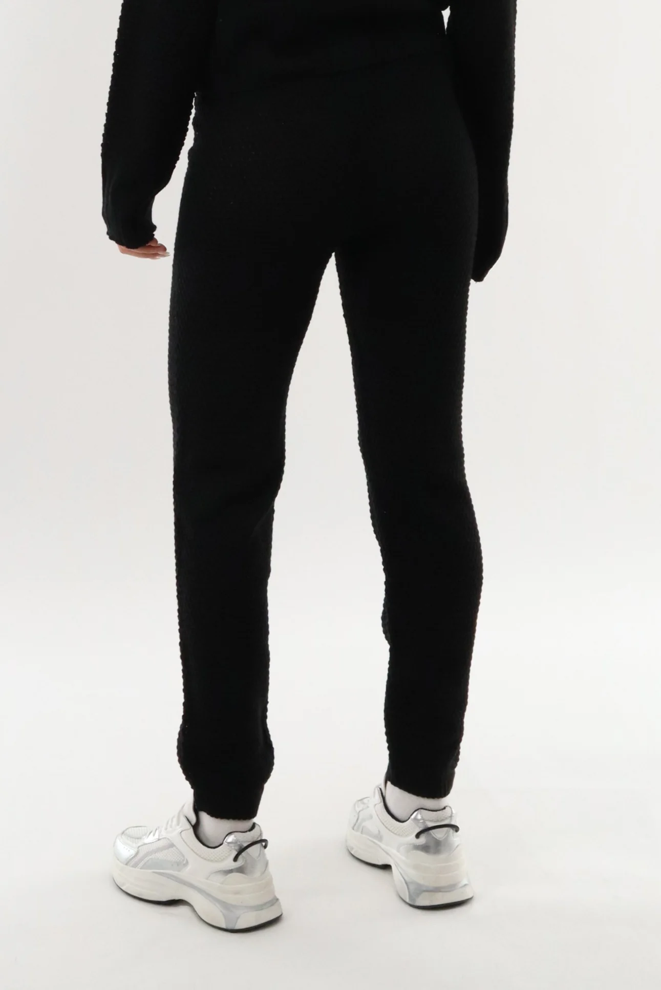 Runaway Bay Knit Joggers - Black - Image 3