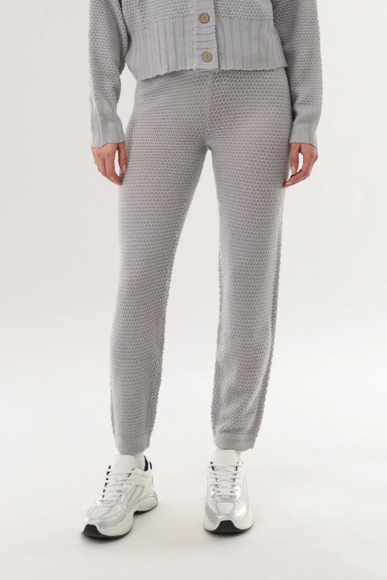 Runaway Bay Knit Joggers - Grey