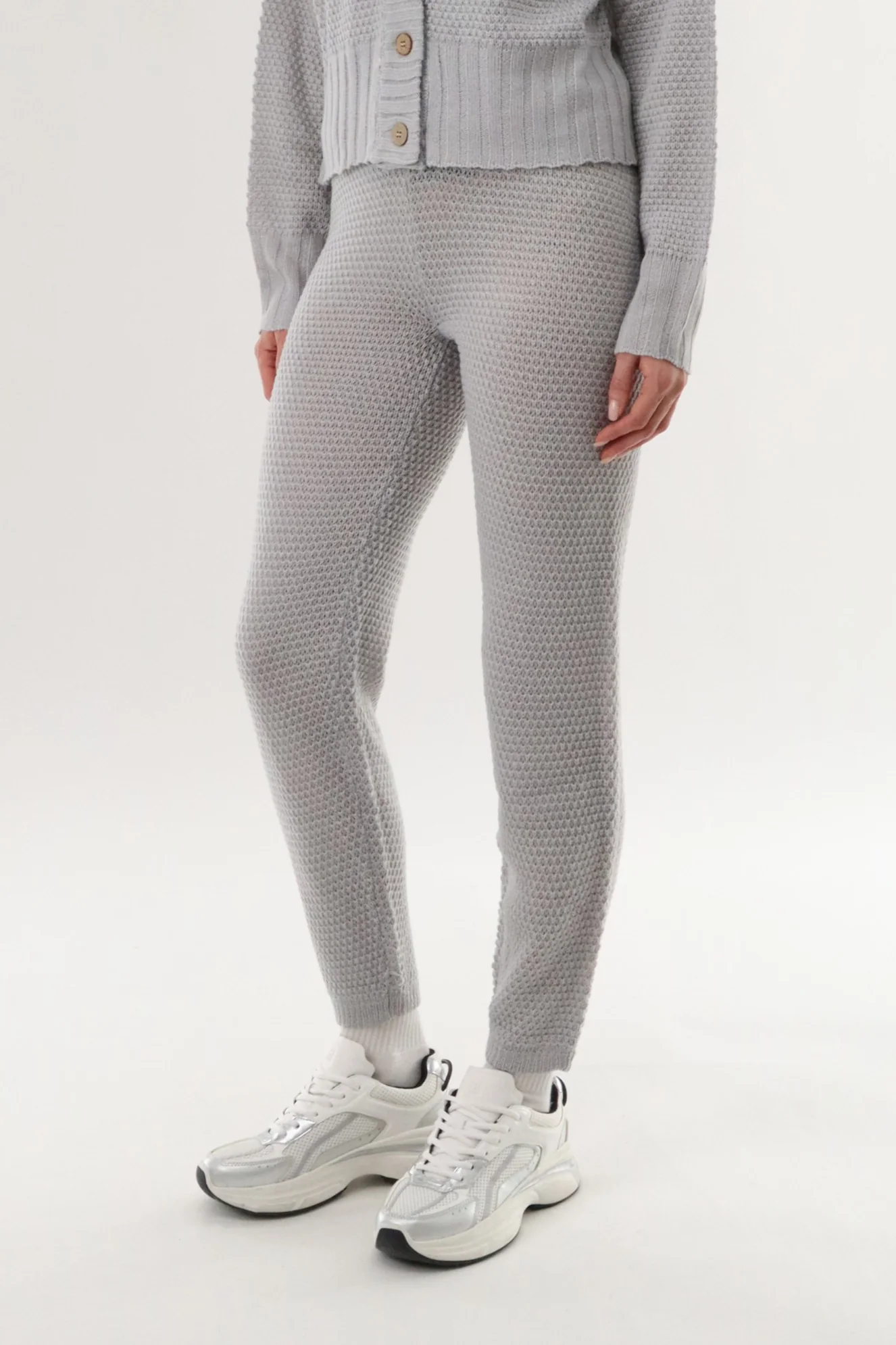 Runaway Bay Knit Joggers - Grey - Image 2
