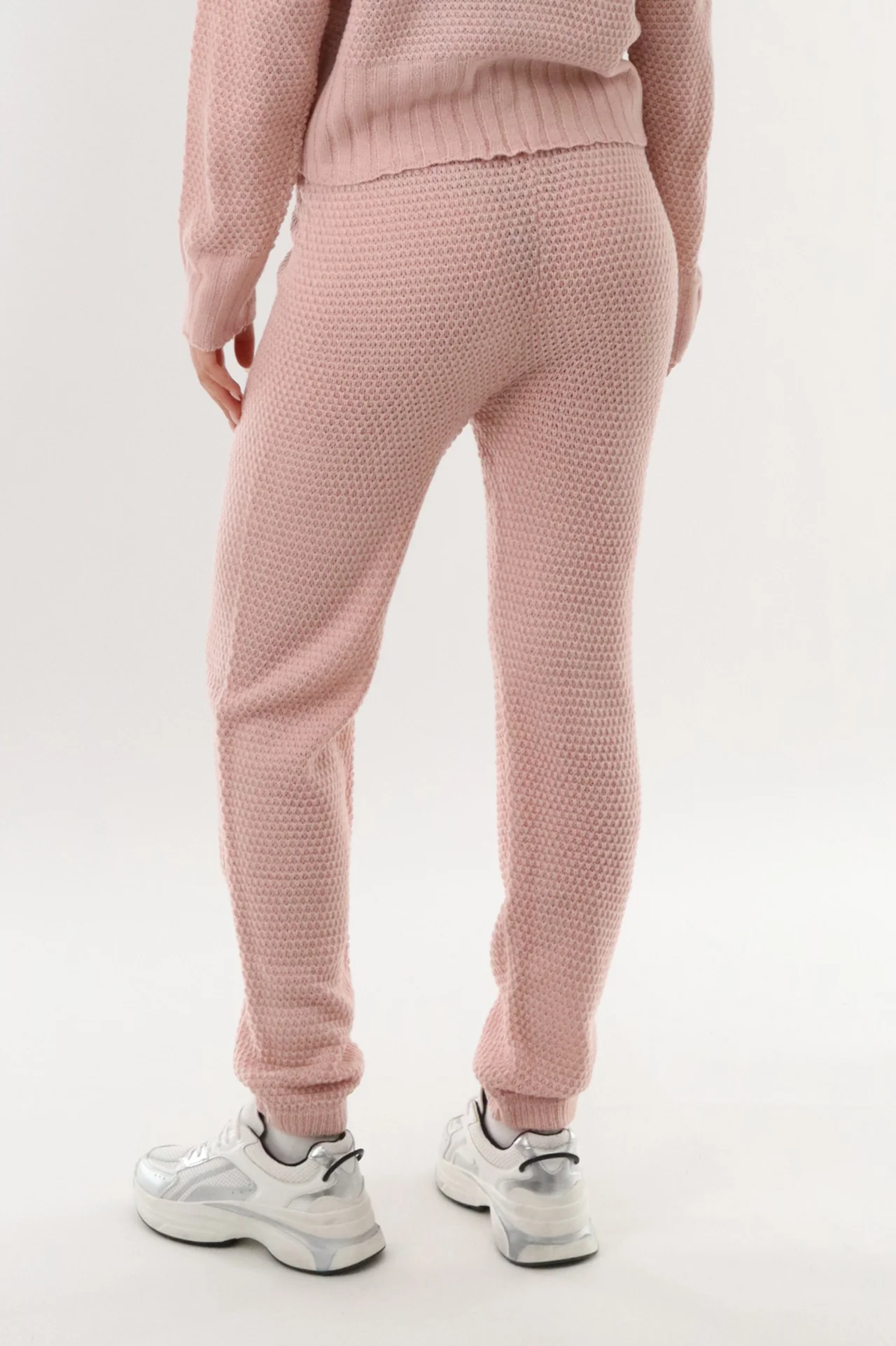 Runaway Bay Knit Joggers - Blush - Image 3