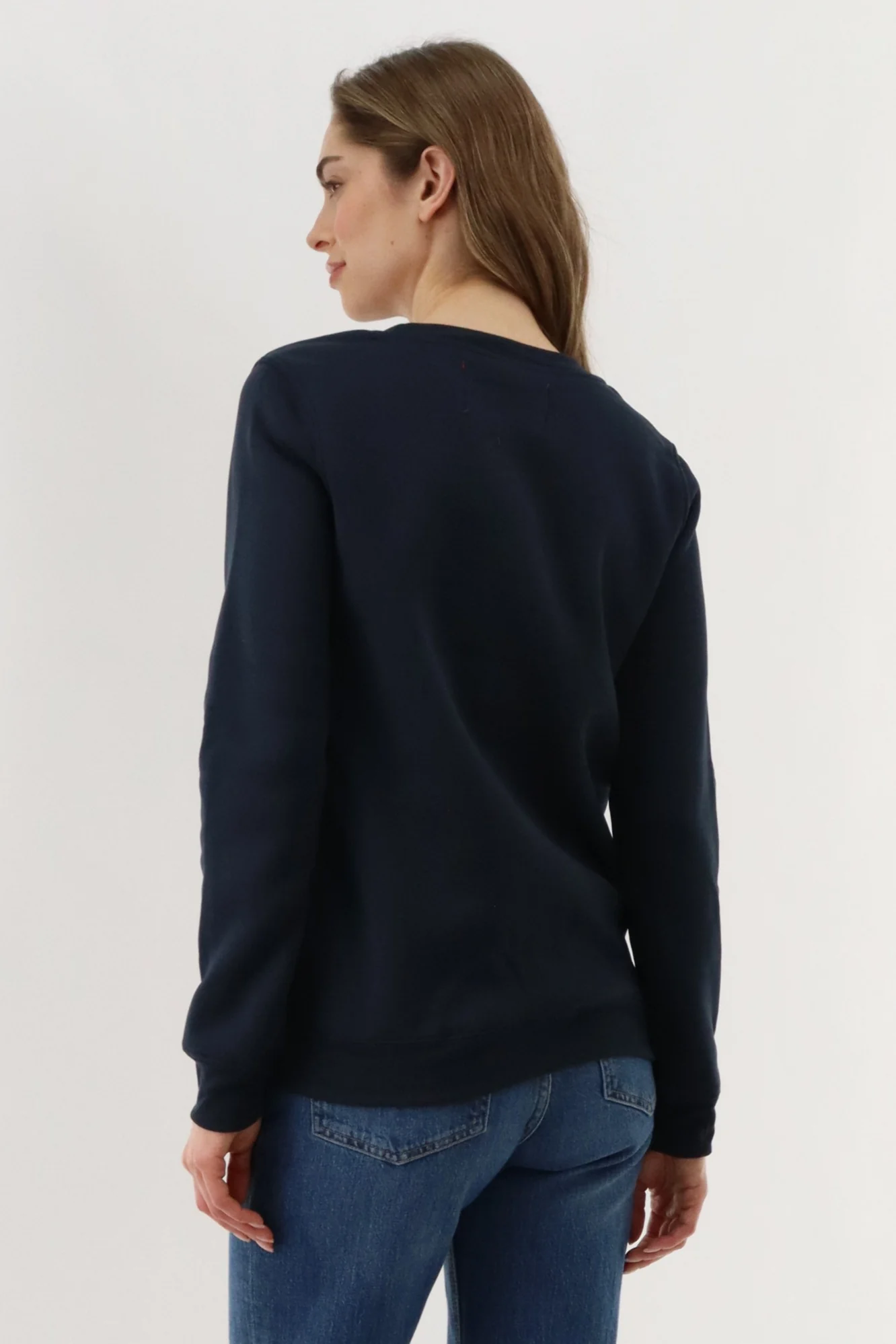 Festive Penguins Christmas Sweater - Navy - Image 3