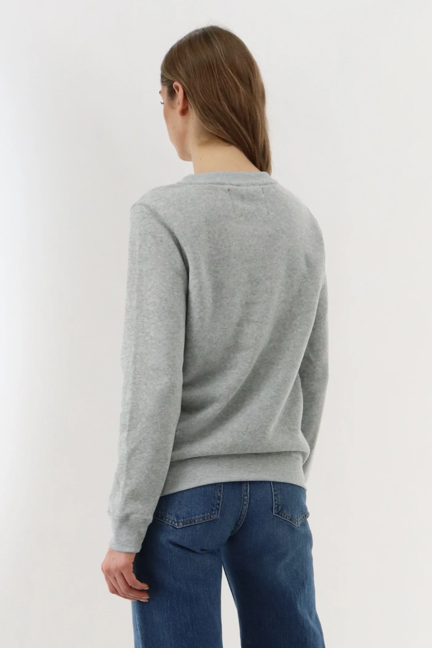 Festive Rockin' Around Christmas Sweater - Grey - Image 3