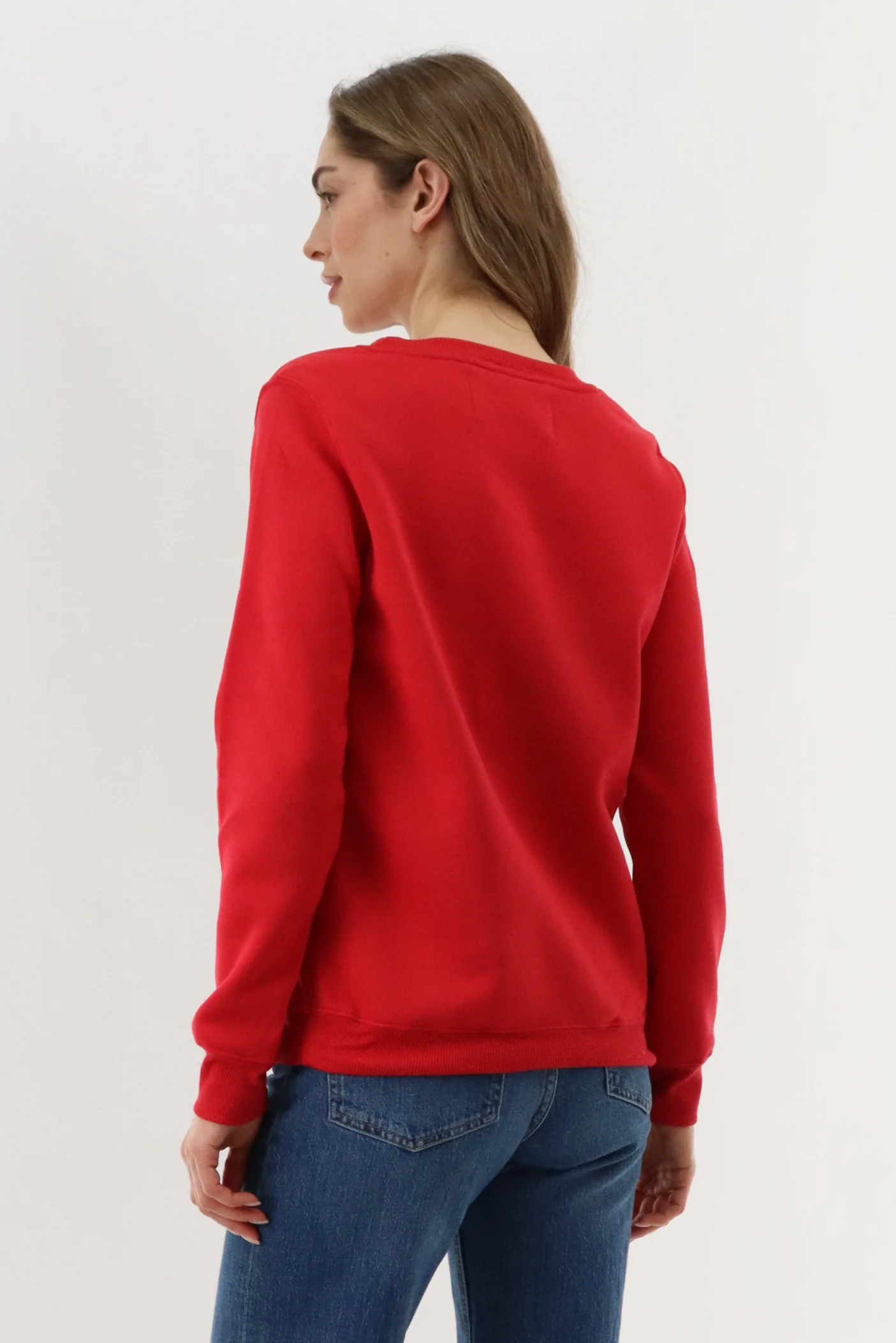 Festive Merry Christmas Sweater - Red - Image 3