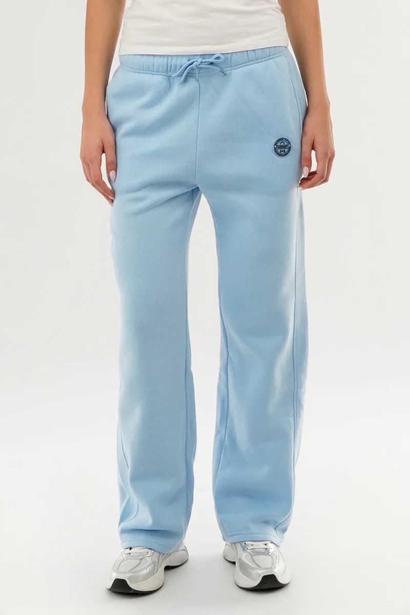 Fahrenheit Classic Wide Leg Sweatpants - Aqua