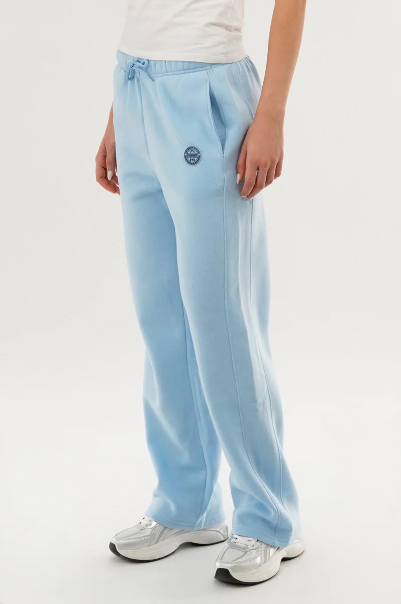 Fahrenheit Classic Wide Leg Sweatpants - Aqua - Image 2