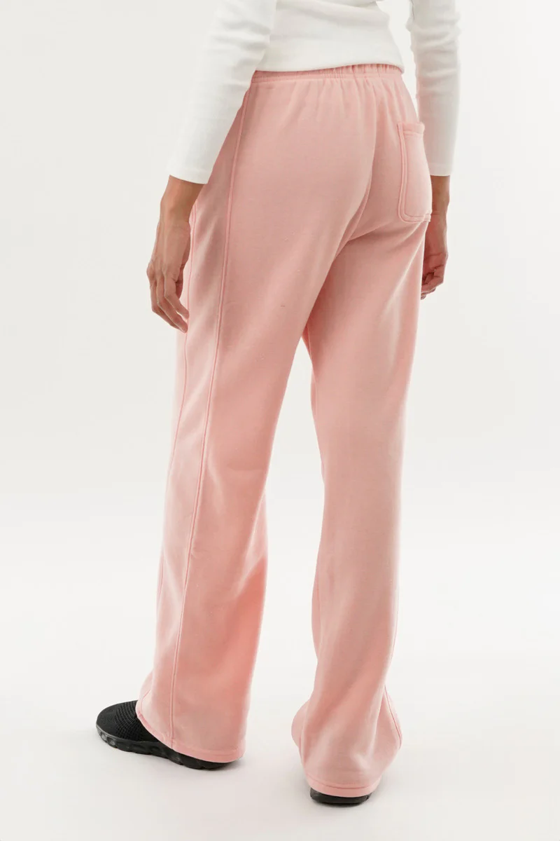 Fahrenheit Classic Wide Leg Sweatpants - Pink - Image 3
