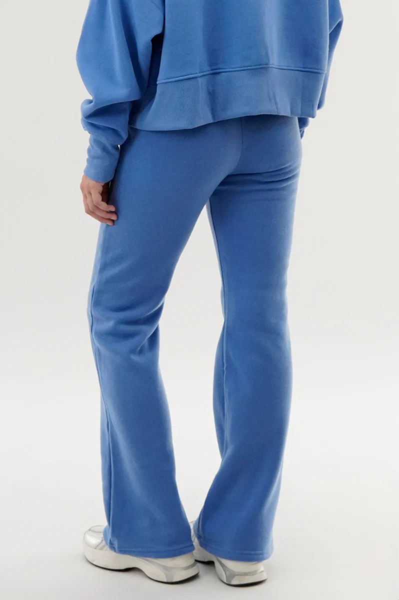 Fahrenheit Classic Wide Leg Sweatpants - Blue - Image 3