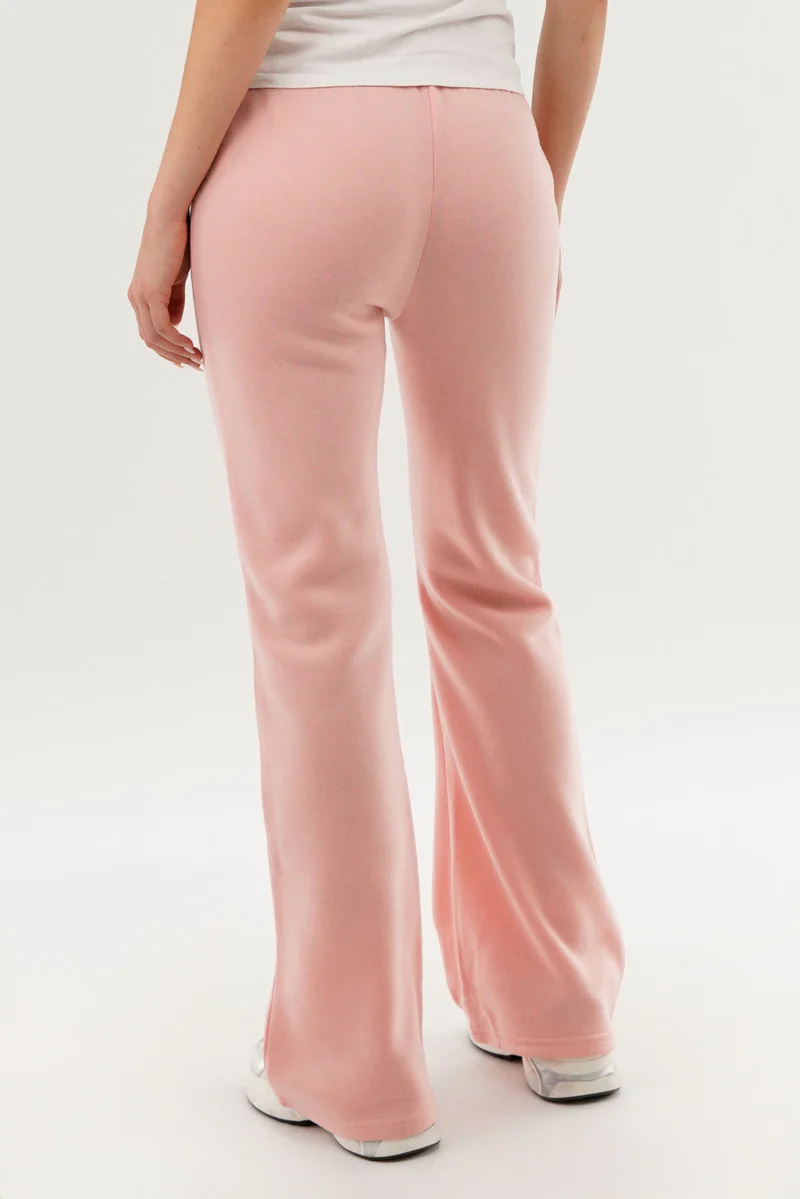 Fahrenheit Classic Wide Leg Sweatpants - Pink - Image 3